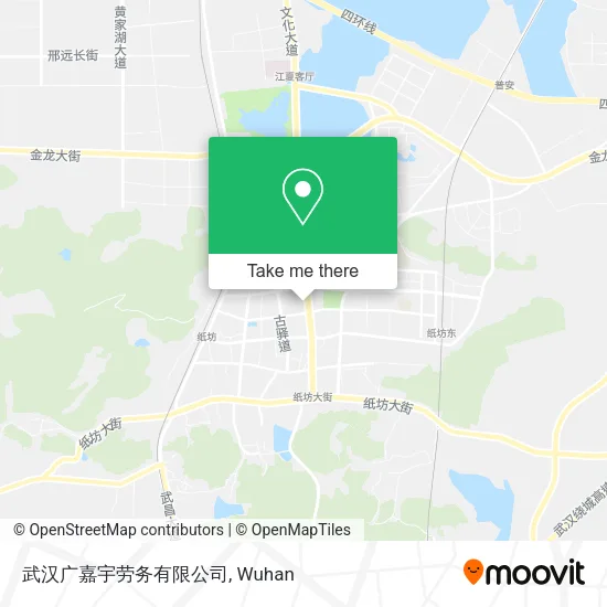 武汉广嘉宇劳务有限公司 map