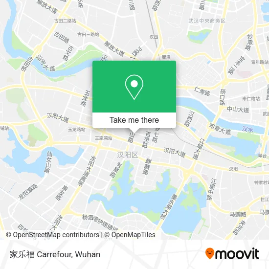 家乐福 Carrefour map