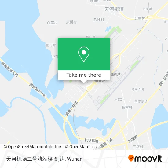 天河机场二号航站楼-到达 map