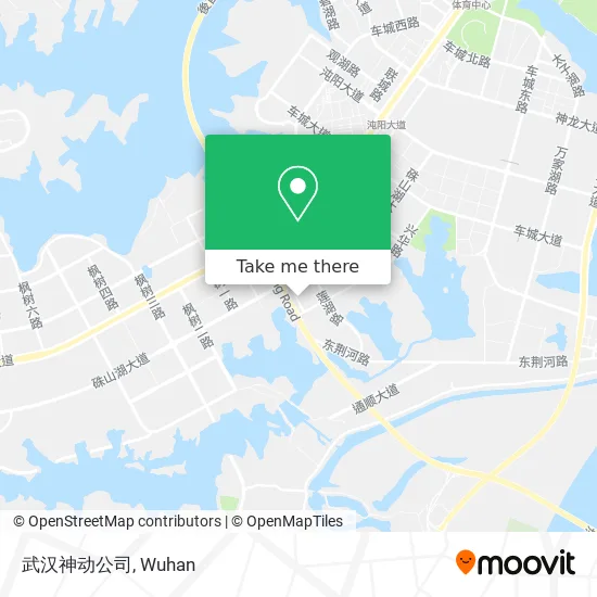 武汉神动公司 map