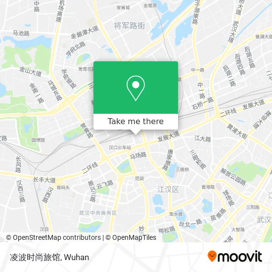 凌波时尚旅馆 map