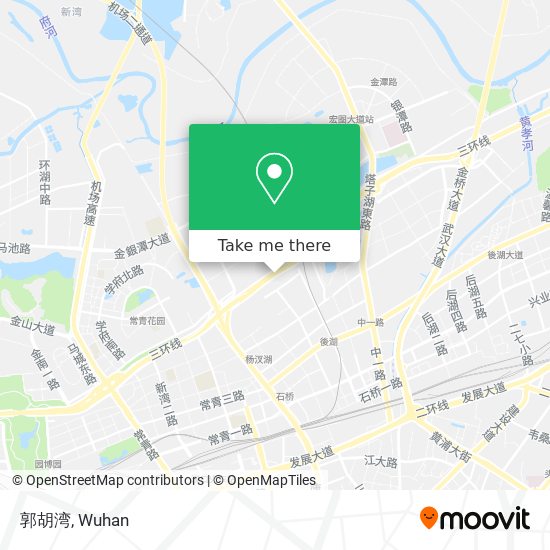 郭胡湾 map