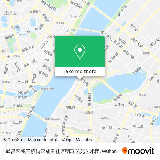 武昌区积玉桥街汉成里社区明珠艺苑艺术团 map