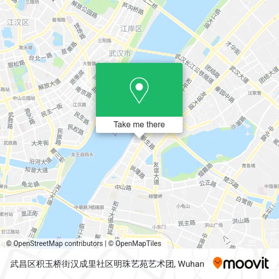 武昌区积玉桥街汉成里社区明珠艺苑艺术团 map