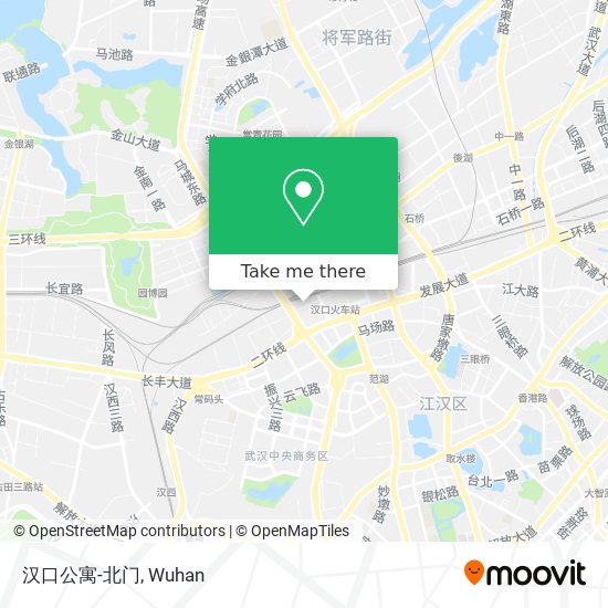 汉口公寓-北门 map