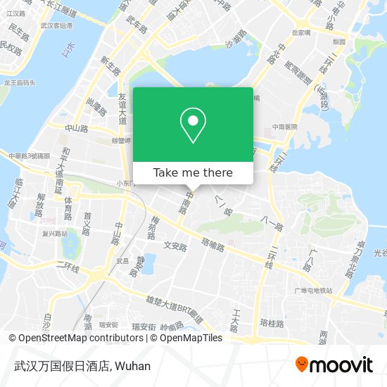 武汉万国假日酒店 map