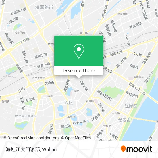 海虹江大门诊部 map