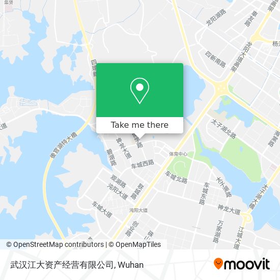 武汉江大资产经营有限公司 map
