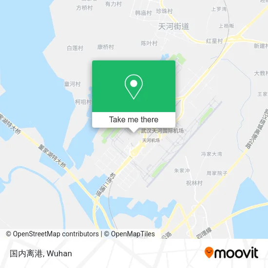 国内离港 map