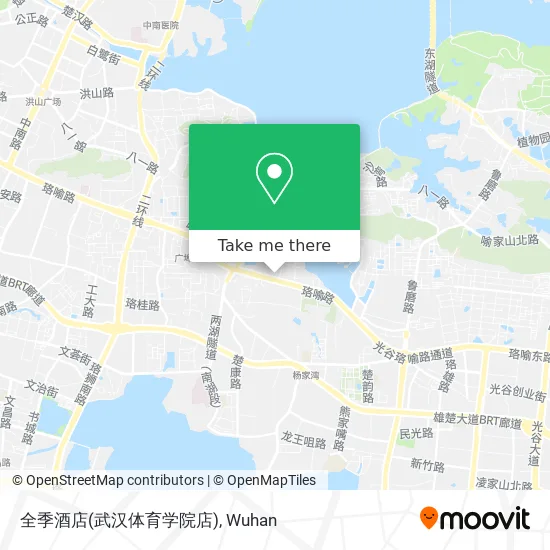 全季酒店(武汉体育学院店) map