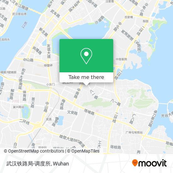 武汉铁路局-调度所 map