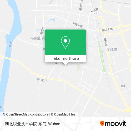 湖北职业技术学院-东门 map