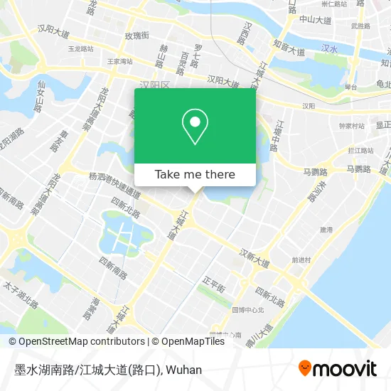 墨水湖南路/江城大道(路口) map