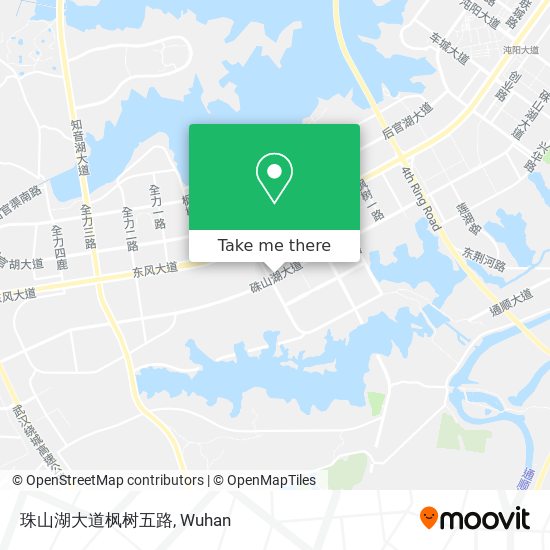 珠山湖大道枫树五路 map