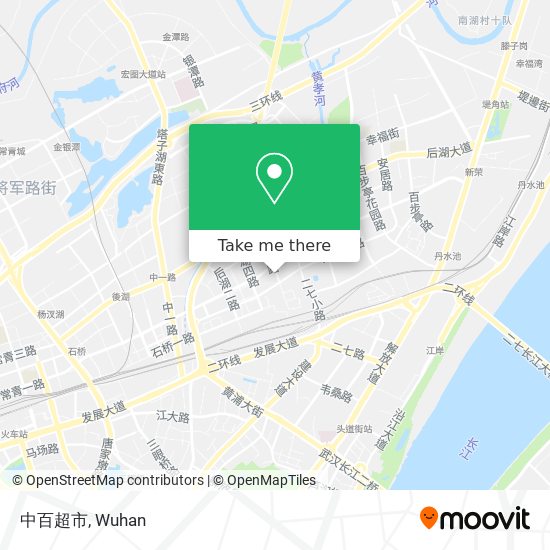 中百超市 map