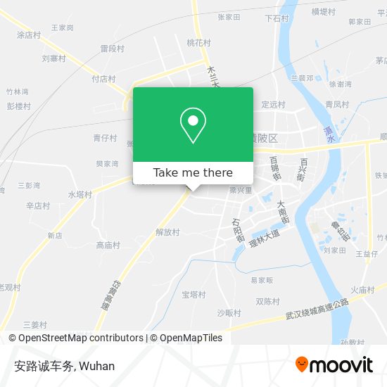安路诚车务 map
