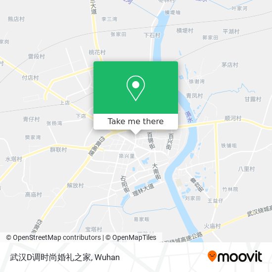 武汉D调时尚婚礼之家 map