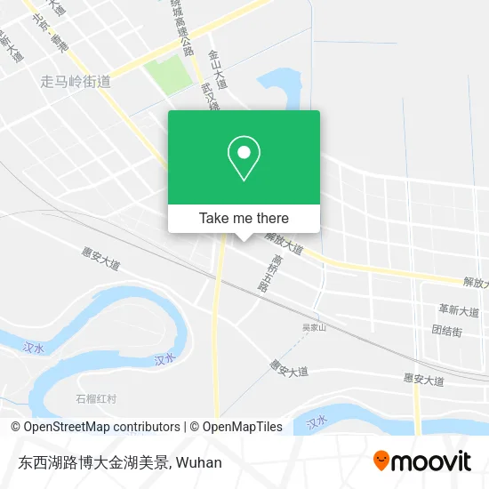 东西湖路博大金湖美景 map