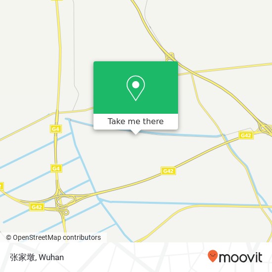 张家墩 map