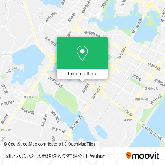 湖北水总水利水电建设股份有限公司 map