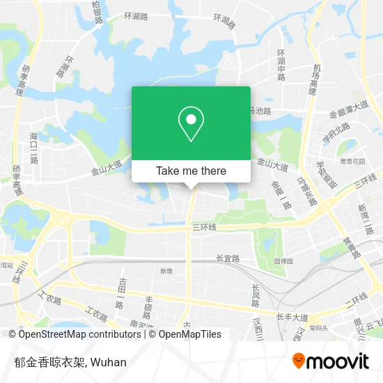 郁金香晾衣架 map