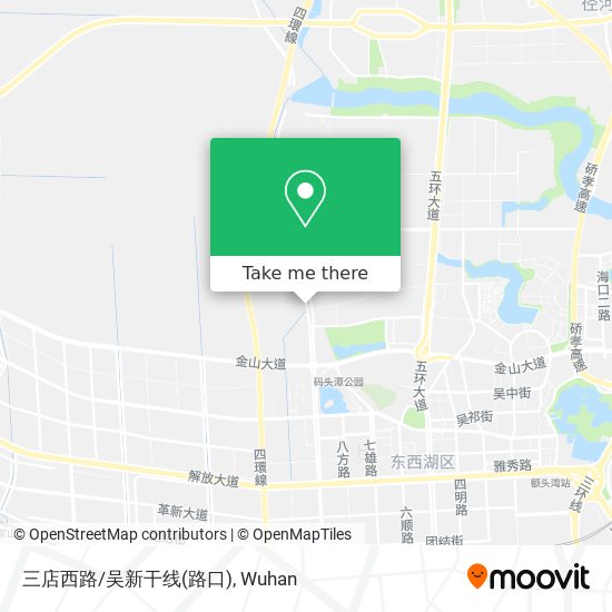 三店西路/吴新干线(路口) map