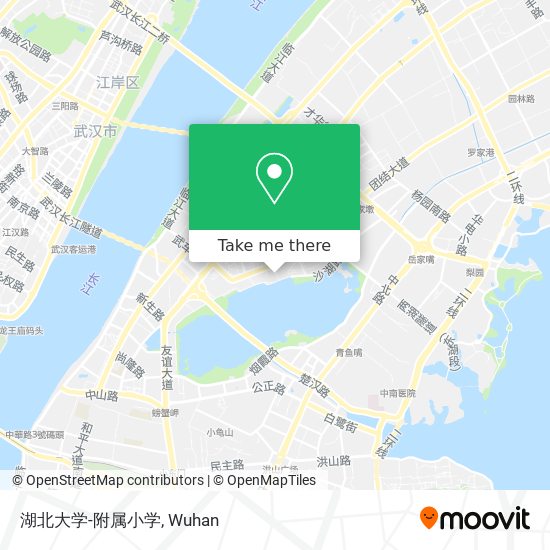 湖北大学-附属小学 map