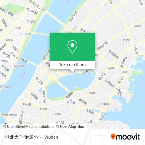 湖北大学-附属小学 map