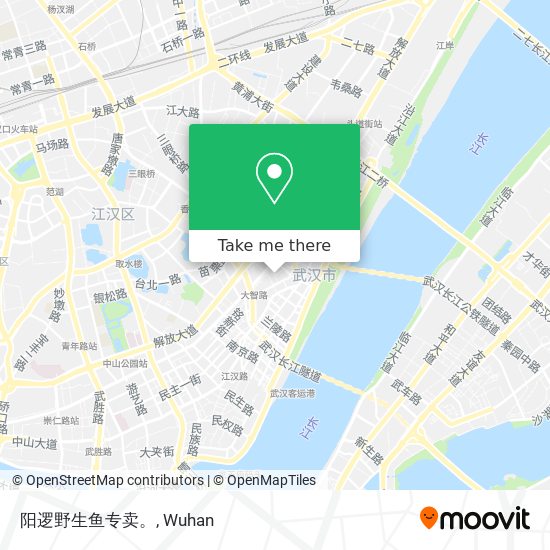 阳逻野生鱼专卖。 map