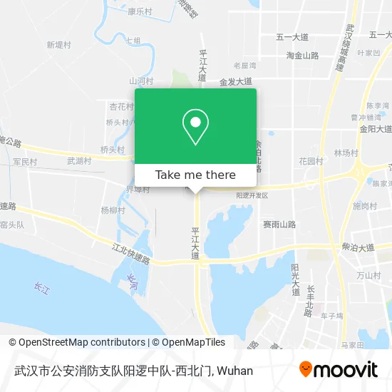 武汉市公安消防支队阳逻中队-西北门 map