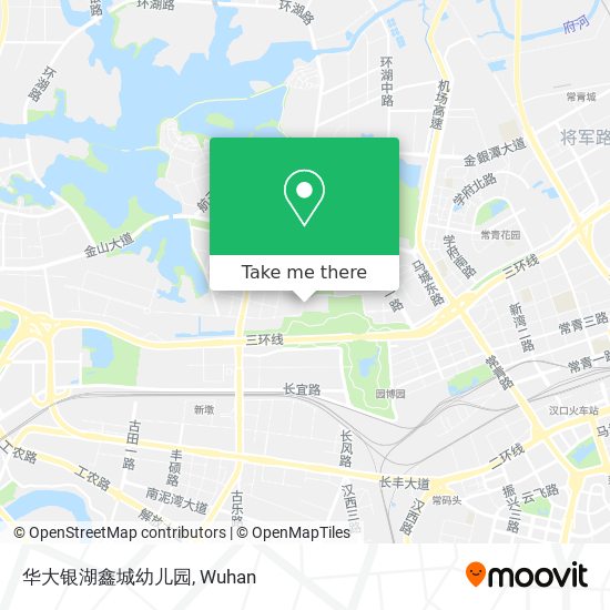 华大银湖鑫城幼儿园 map