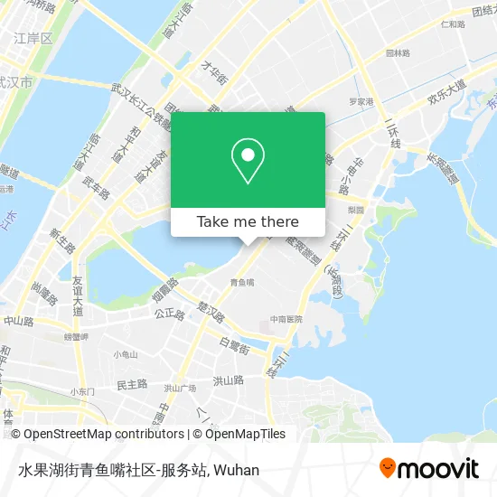 水果湖街青鱼嘴社区-服务站 map