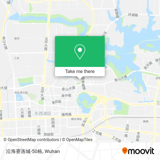 沿海赛洛城-50栋 map