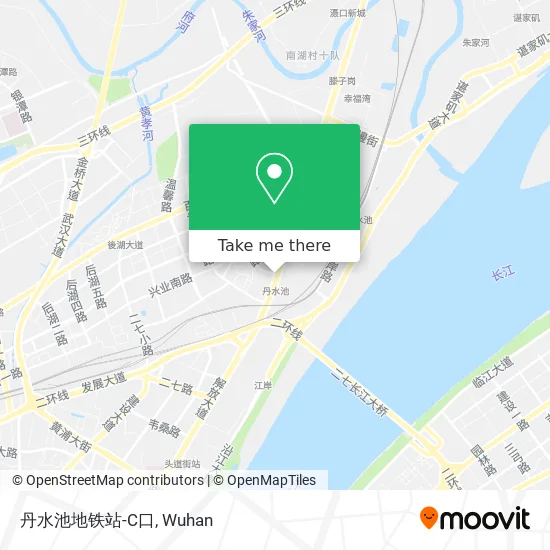 丹水池地铁站-C口 map