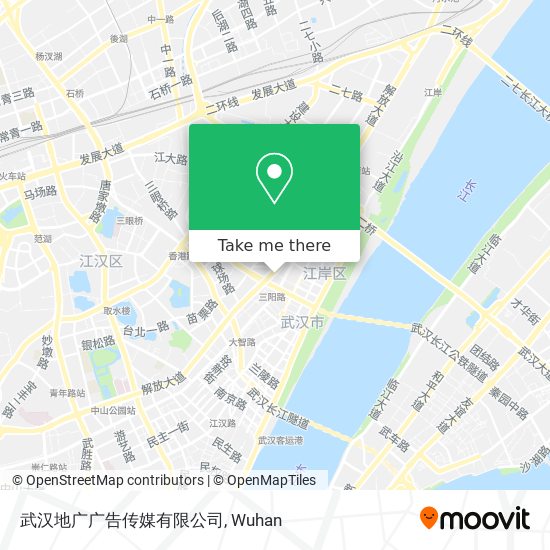 武汉地广广告传媒有限公司 map