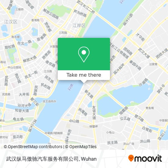 武汉纵马傲驰汽车服务有限公司 map
