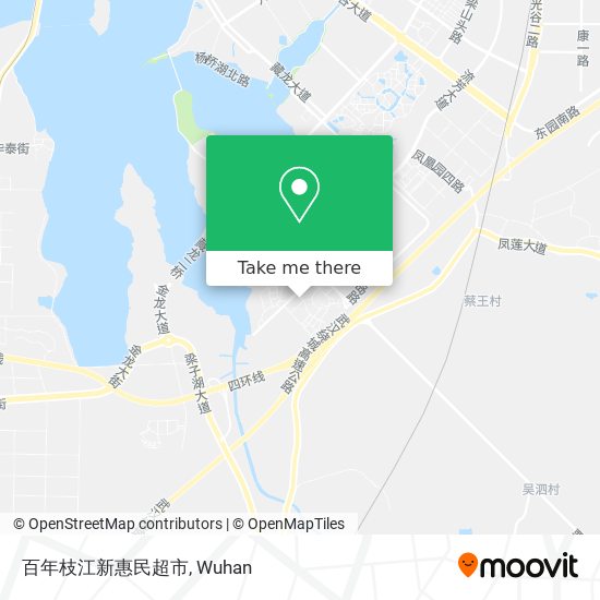 百年枝江新惠民超市 map
