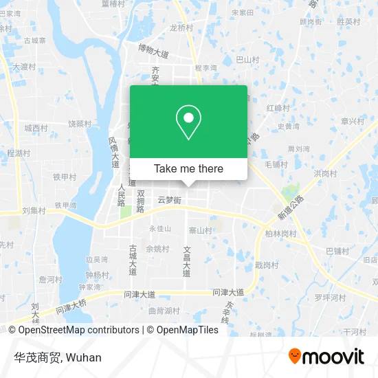 华茂商贸 map