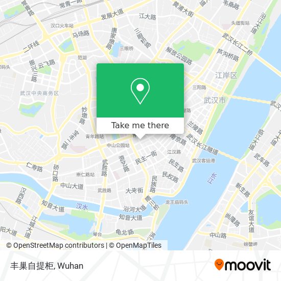 丰巢自提柜 map