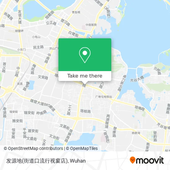 发源地(街道口流行视窗店) map