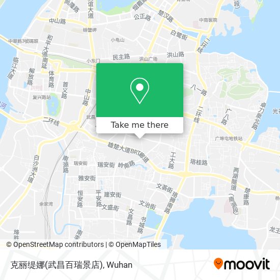 克丽缇娜(武昌百瑞景店) map