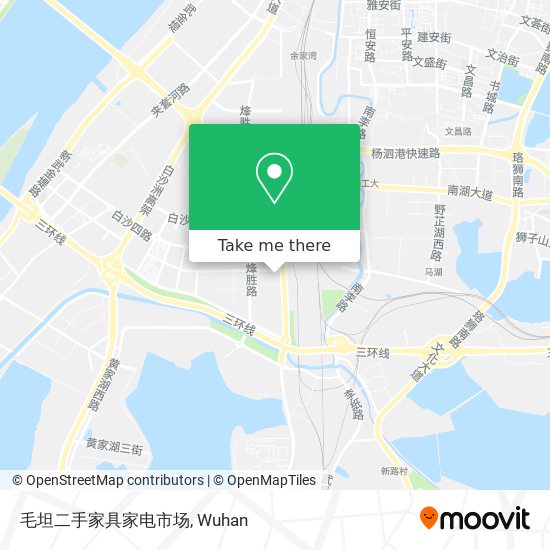 毛坦二手家具家电市场 map