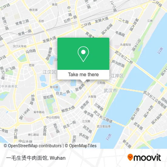 一毛生烫牛肉面馆 map