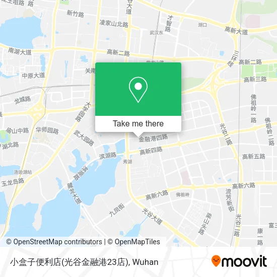 小盒子便利店(光谷金融港23店) map