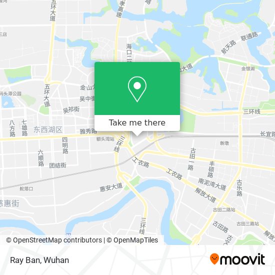 Ray Ban map
