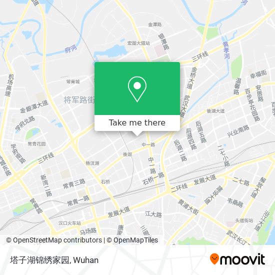 塔子湖锦绣家园 map
