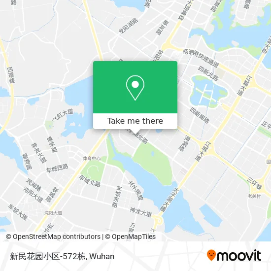 新民花园小区-572栋 map