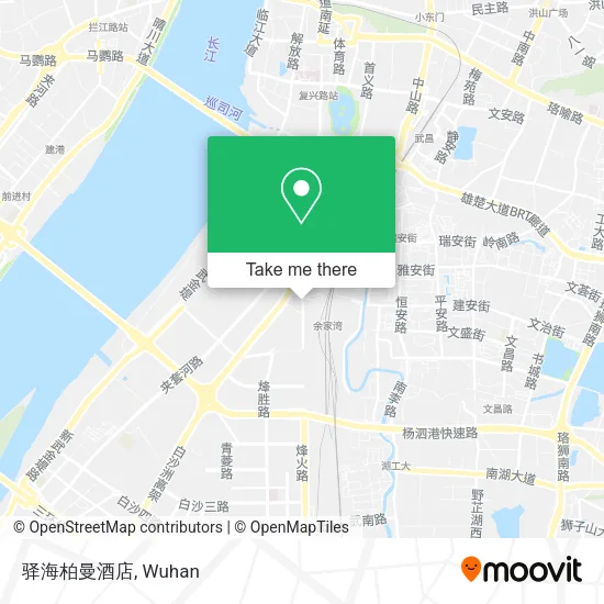 驿海柏曼酒店 map