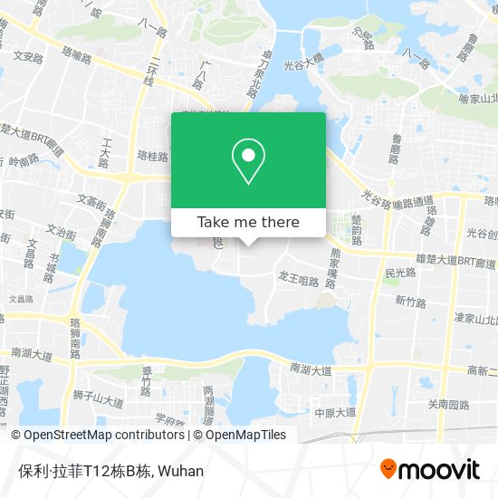 保利·拉菲T12栋B栋 map