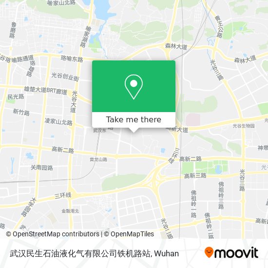 武汉民生石油液化气有限公司铁机路站 map